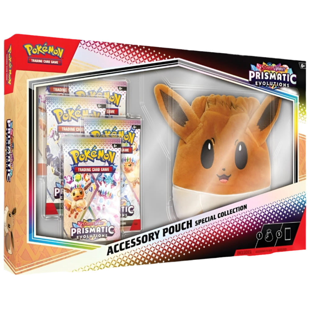 Pokémon TCG: Scarlet & Violet – Prismatic Evolutions Accessory Pouch Special Collection (EN)