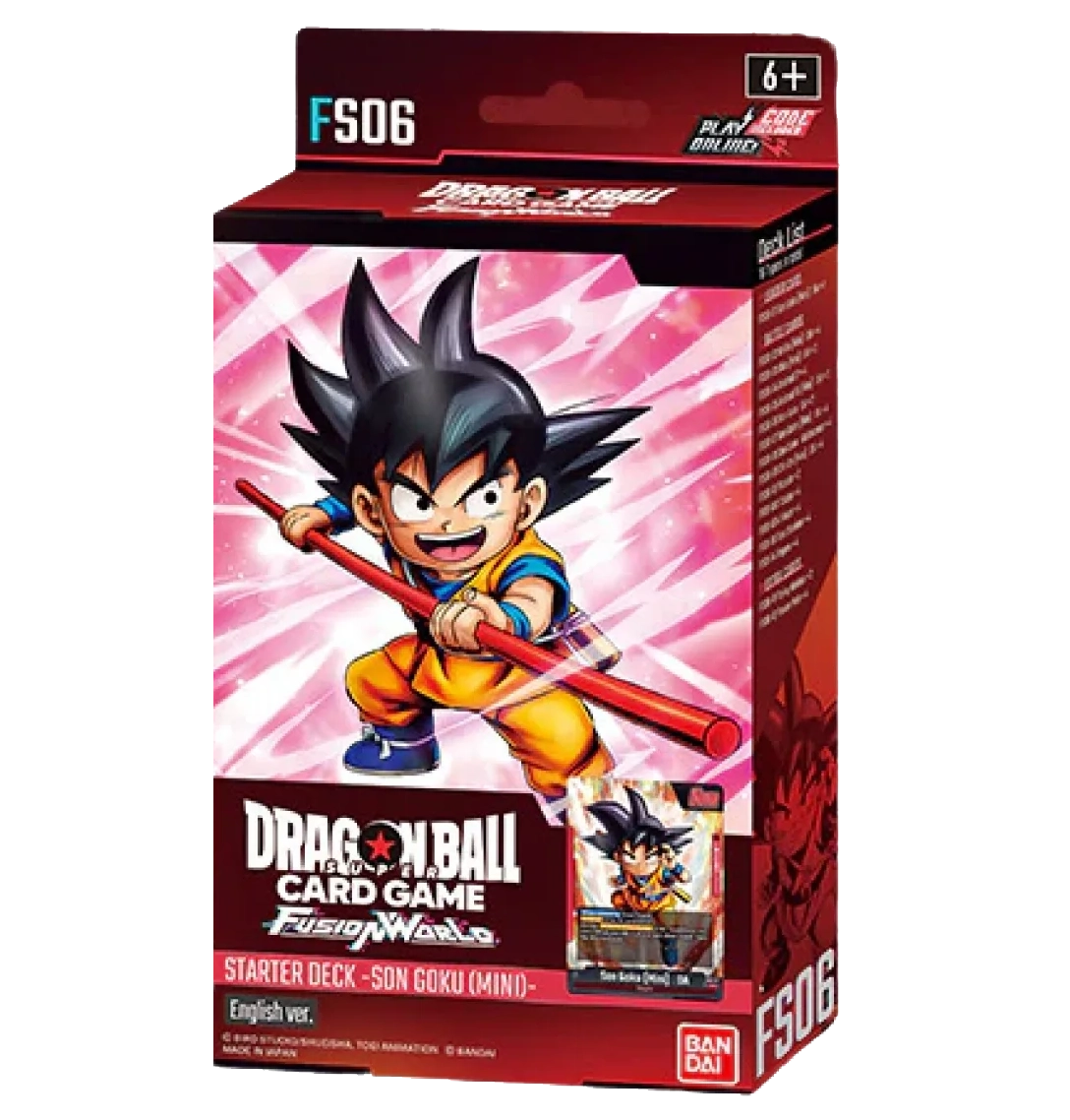 Dragon Ball Card Game Fusion World Starter Deck FS06 GOKU (English)