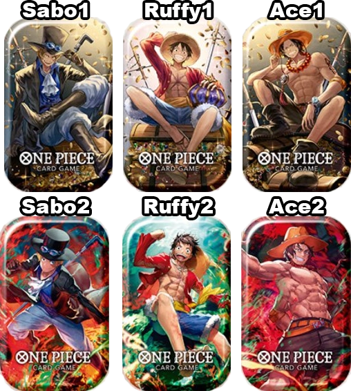 One Piece Card Game - Mini Tin - Vol. 1 (japanisch)