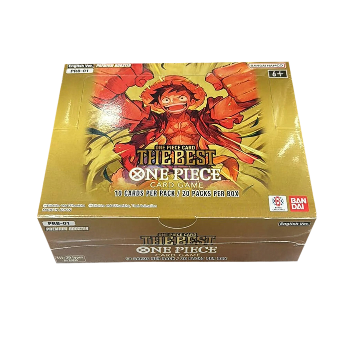 One Piece PBR-01 -ENGLISCH- Booster Display The Best