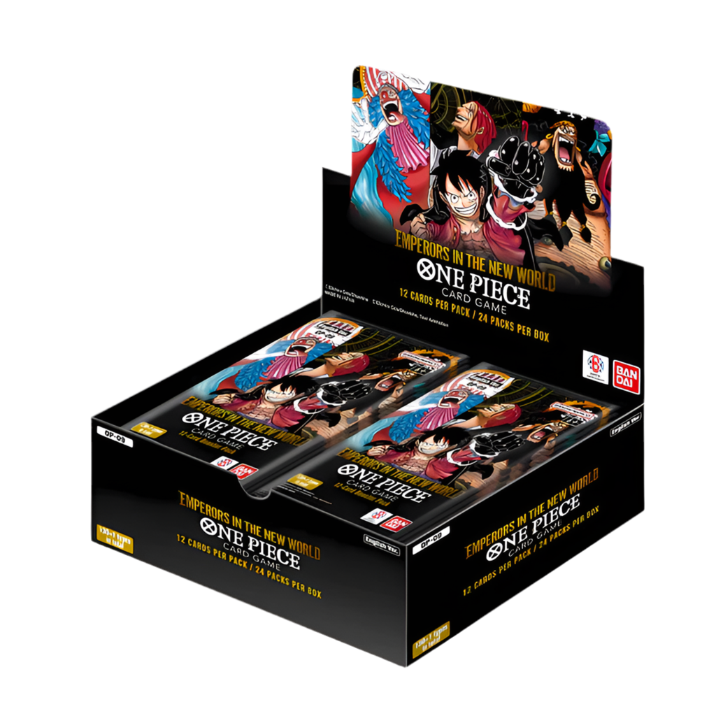 One Piece OP-09 -ENGLISCH- Booster Display The Four Emperors