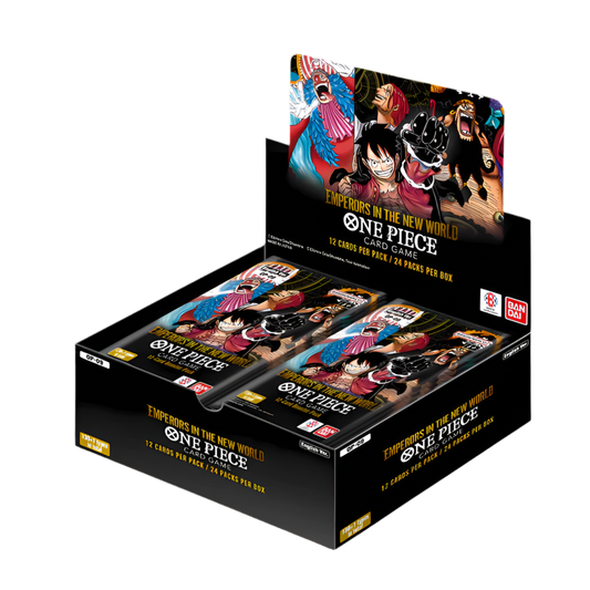 One Piece OP-09 -ENGLISCH- Booster Display The Four Emperors