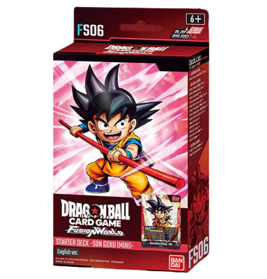 Dragon Ball Card Game Fusion World Starter Deck FS06 GOKU (English)