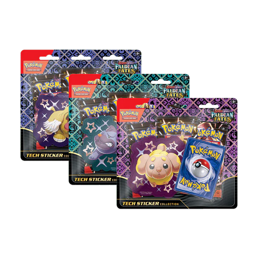 Pokémon: Paldean Fates - Tech Sticker Blister (EN)
