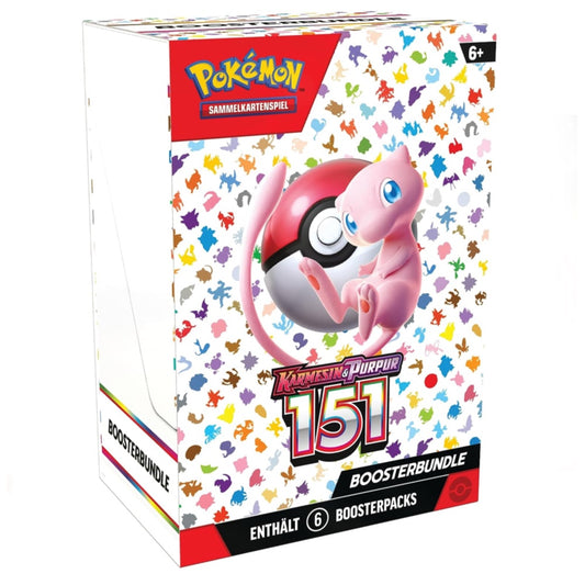 Pokémon: Karmesin & Purpur 151 – Booster Bundle (DE)